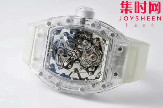 墙裂推荐 V4升级版 新力作 EUR理查德米勒RM056-雪琉璃！RM56透明壳 男士腕表 劲爆的真陀飞轮腕表！震撼来袭！ 商品图4