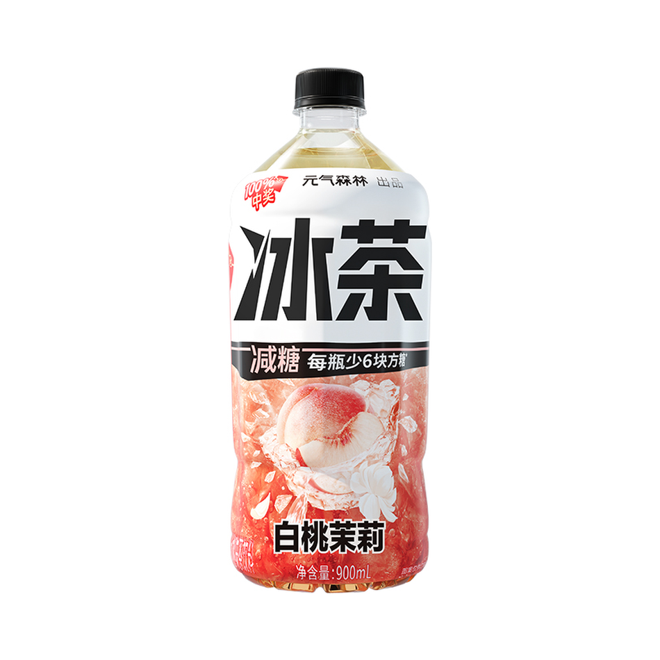 元气森林白桃茉莉茶饮料 900ml