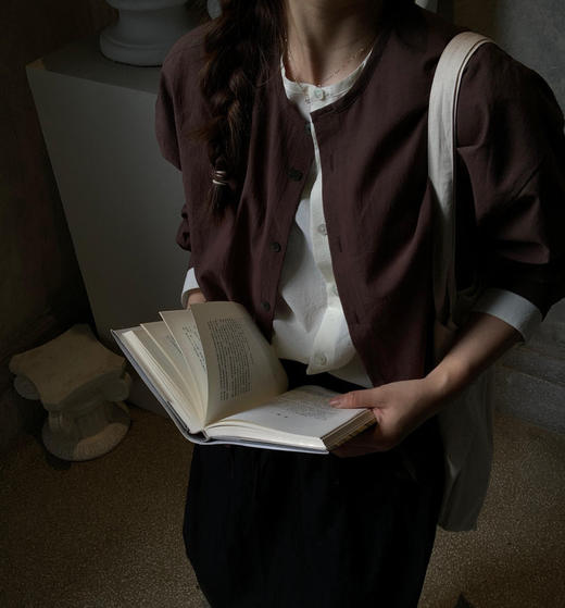 *下单3-5天发货！LONGNVFAIR郎奴华菲 法式假两件衬衫 60支匹马棉 商品图4