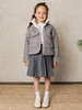 时髦花灰短外套 商品缩略图3