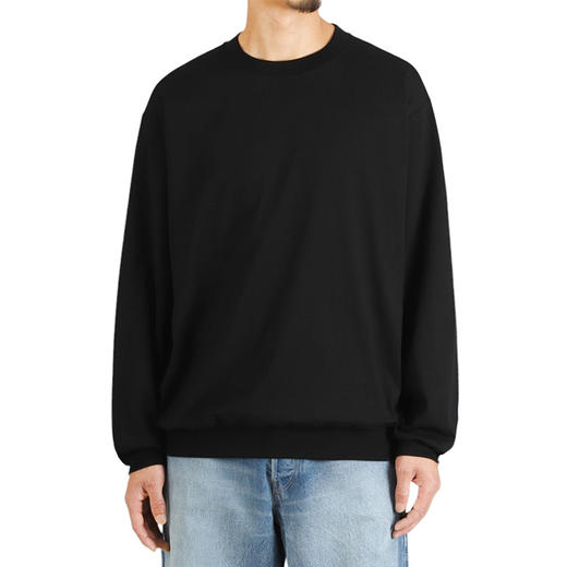 blurhms ROOTSTOCK Silk 20/80 长绒棉丝绸混纺吸湿保温长袖T恤 商品图0