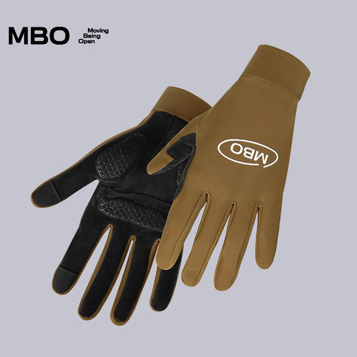 MBO进阶保暖缓震手套 新款秋冬抓绒长指 男女骑行手套AG360  (经销商专拍链接，非经销商拍单不发货) 商品图4