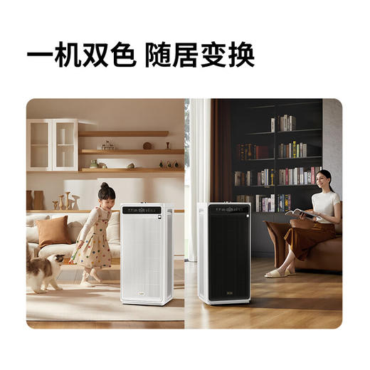IAM空气净化器除甲醛细菌过敏源家用办公商用负离子甲醛数显M9 商品图4