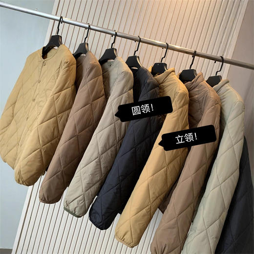 出口整单 叠穿神器！2025科技高效保暖棉情侣款棉衣复古山系绗棉棉服！ 商品图2
