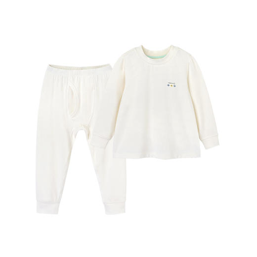 英氏婴儿内衣莫代尔长袖套衣拆裤家居服YLNKJ00014A YLNKJ00016A 商品图0