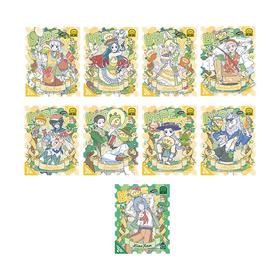 非人哉x小鹦鹉BEBE联名系列 亚克力冰箱贴 全9种 8包/盒 国谷