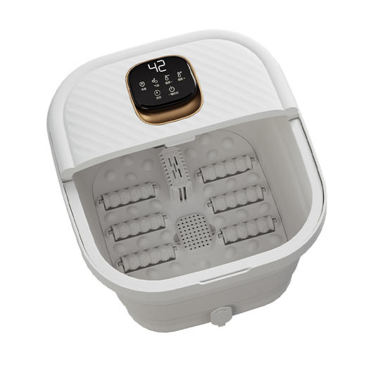 【云优选】（泡脚按摩）ACK可折叠泡脚桶ACK-B5 紫外杀jun 12档控温 指压按摩 防水触控大屏 有下排水口 配遥控智能足浴器（拆封后不支持7天无理由退换货，介意慎拍） 商品图8