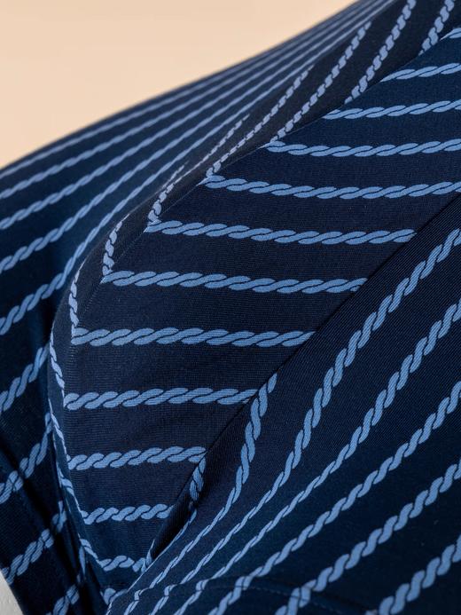 【莫代尔经典条纹】舒雅男士中腰平角裤95%莫代尔 5%氨纶 180克  39/25518T 商品图2