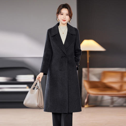 TC 53288双面呢羊毛大衣显瘦洋气毛呢外套 商品图1