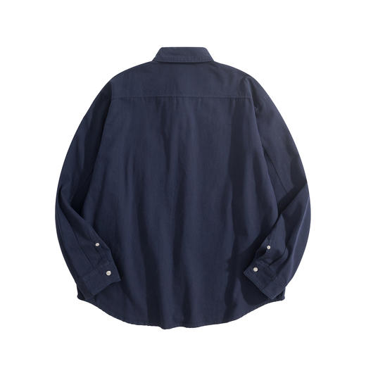 男款联名棉质刺绣长袖衬衫外套010 商品图1