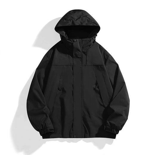 情侣冲锋衣男女撞色2025春秋新款男士韩版休闲青年户外休闲外套潮 商品图8