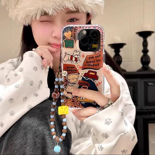 👏（华为型号）【秋日限定配色】ZBYEO 全新升级链条手机壳💐： 【秋日🍂随身“链”爱，自在摇曳浪漫🍂]=FALL STYLE UPGRADE手机壳+链条💖 =今秋最飒配饰|解放双手 商品图11