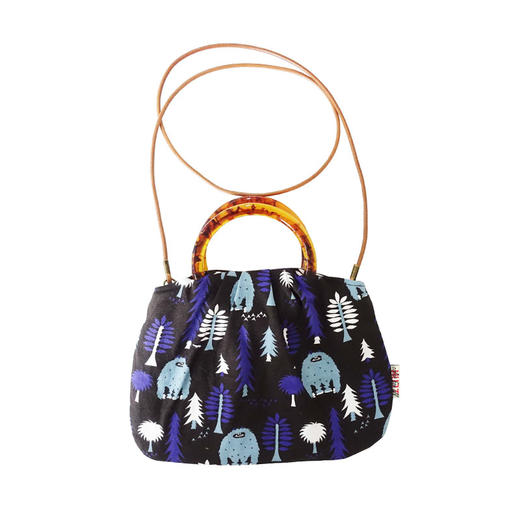 HUJI祤集Sunrise手提斜挎包插画北欧风格印花 商品图8