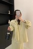 LNNNS 黄绿色衬衫半裙背心披肩四件套装 21034 商品缩略图2