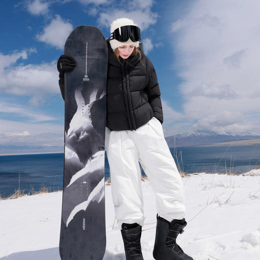 【90白鹅绒】三彩2025冬季新款宽松面包服羽绒服防水外套M 商品图3