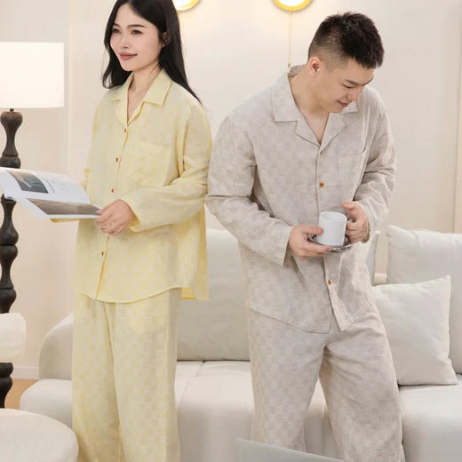 【格调家·巴洛克风长袖家居服】 睡衣 商品图2