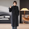 TC 53259西装领宽松双面呢羊毛绒大衣毛呢外套大码 商品缩略图0