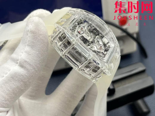 墙裂推荐 V4升级版 新力作 EUR理查德米勒RM056-雪琉璃！RM56透明壳 男士腕表 劲爆的真陀飞轮腕表！震撼来袭！ 商品图4