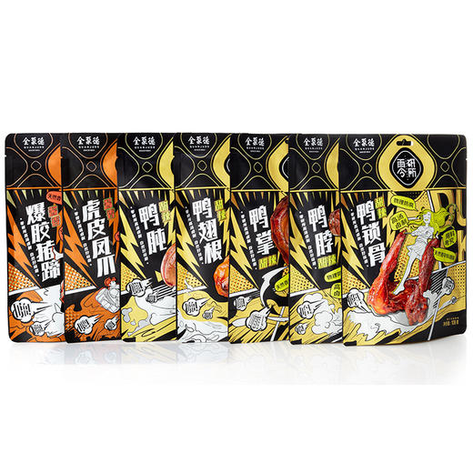 全聚德零研所卤味零食即食装 商品图0