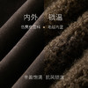 三彩2025冬季新款仿麂皮环保皮草毛毛外套立领中长两面穿宽松M 商品缩略图3