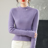 CC2025新款女士毛衣洋气高级感简约时尚打底衫秋冬内搭修身显瘦上衣 商品缩略图0