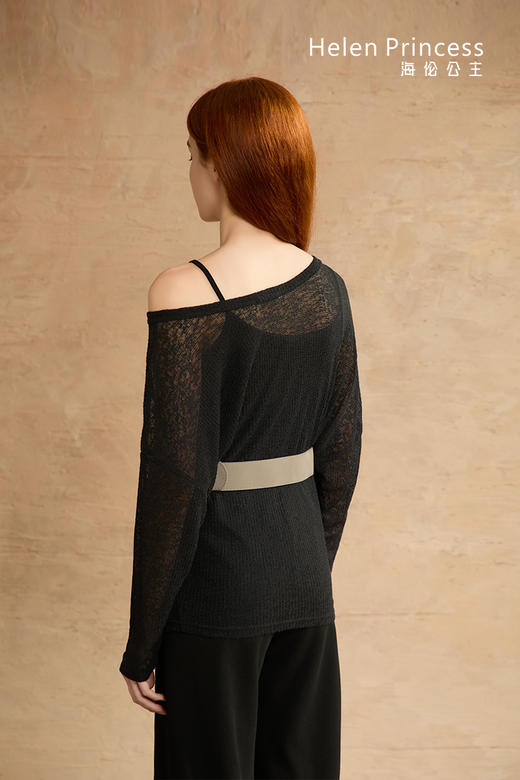 慵懒吊带针织上衣 商品图3