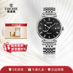 依波表礼物男正品商务机械表时尚休闲手表男款钢带防水机械表5179