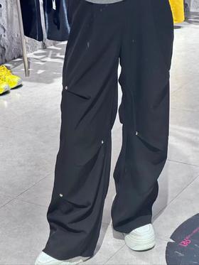 NC简约百搭金属钉直筒裤50713（黑）秋季153030020321