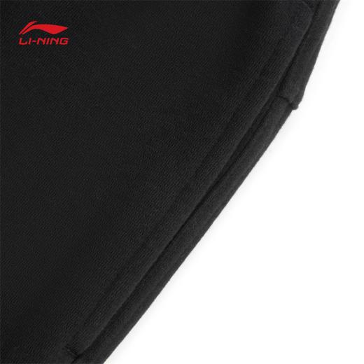 李宁反伍BADFIVE男子直筒加绒保暖宽松卫裤AKLV781 商品图7