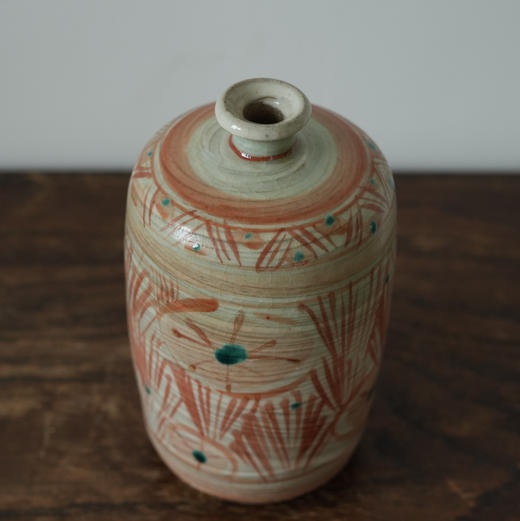 日本作家器皿手绘花瓶 商品图4