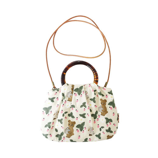 HUJI祤集Sunrise手提斜挎包插画北欧风格印花 商品图6