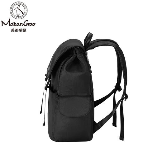 美都袋鼠日韩男款休闲商务背包磁吸扣双肩背包MDXXB4016-A 14英寸 商品图4