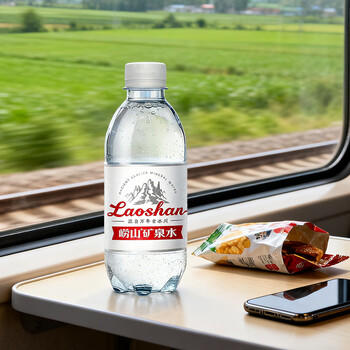 崂山饮用天然矿泉水 锶-偏硅酸型 会议用水 330ml*24瓶/整箱 热门商品 商品图1