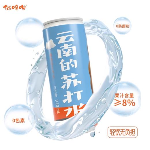 猫哆哩原味苏打水汽水330ml云南特产0脂0糖0卡12罐 商品图3