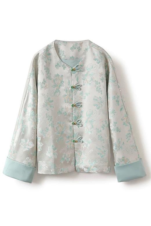 Le Malene 清新新中式国风提花撞色外套 21144 商品图5