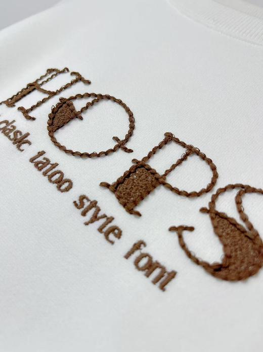 【工艺系列卫衣】刺绣款～95%棉重工拱桥刺绣卫衣-喜出 商品图6