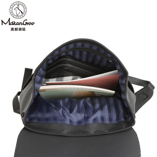 美都袋鼠商务时尚典范双肩背包MDXXB4018-A 14英寸 商品图5