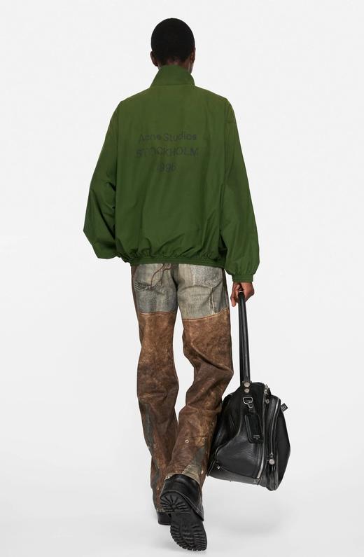 男款做旧印花夹克外套001 商品图3