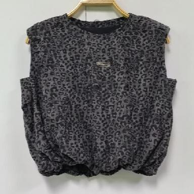 NC圆领豹纹无袖针织T恤50626 夏季 088312080115 商品图2