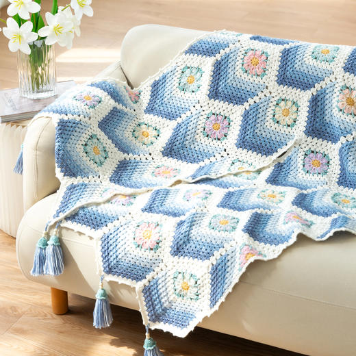 苏苏姐家半窗疏影多用披肩手工DIY编织钩针衣服毛线团自制材料包 商品图2