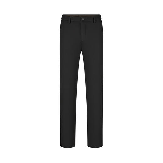 【磨毛底绒】柒牌休闲梭织长裤2025抗皱斜纹肌理中腰直筒休闲裤冬129H70550 商品图4