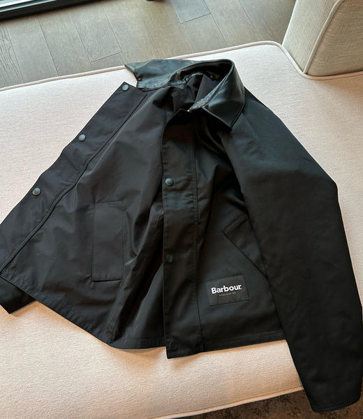 日版 Barbour防风防水可逆无蜡皮领夹克外套092405 商品图7