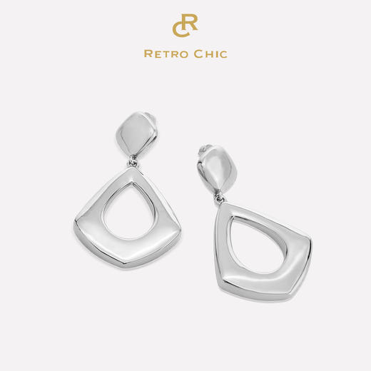 Mordern Art 现代艺术时期 | 菱镜金/银色耳环 商品图1