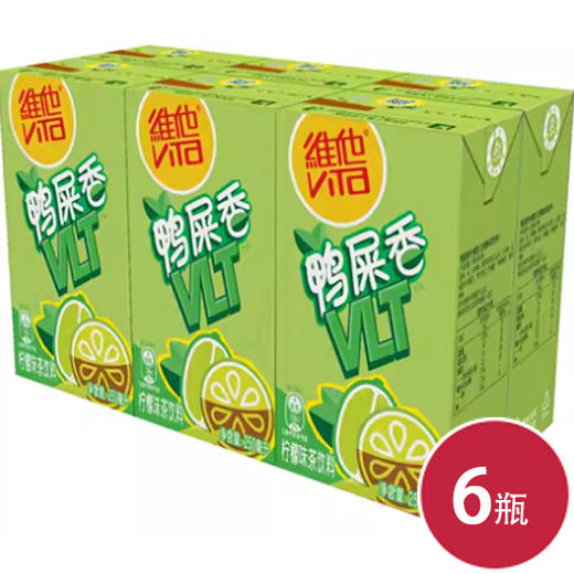 维他鸭屎香柠檬茶250ml(6联包)(4891028728573) 商品图0