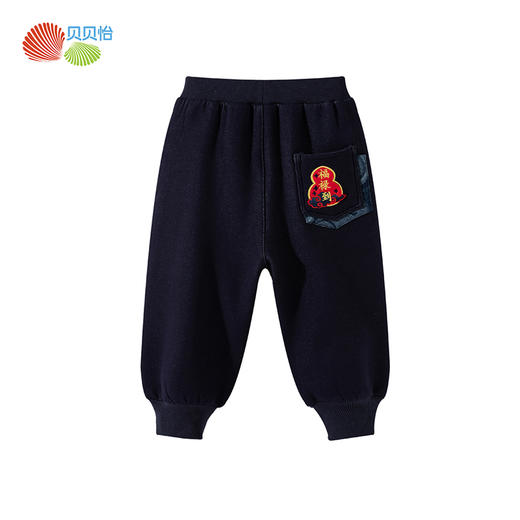 贝贝怡秋冬男童加绒长裤ZB4EK030 商品图6