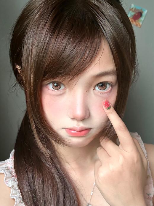 toastnomi日抛 巧克力酱酱 14.2mm 轻混血 有同款半年抛 商品图6