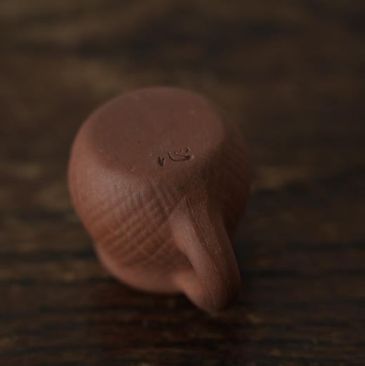 日本中古红陶mini单耳壶 商品图3