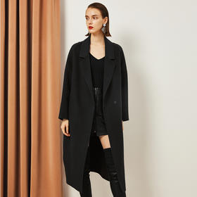 羊毛大版茧型大衣DDY0281基地直邮