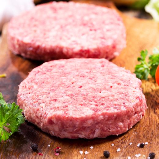 【分销】拒绝添加！大黄鲜森和牛牛肉饼   原切谷饲安格斯，2:8 黄金比，鲜嫩还多汁，奶香厚实超满足 商品图1