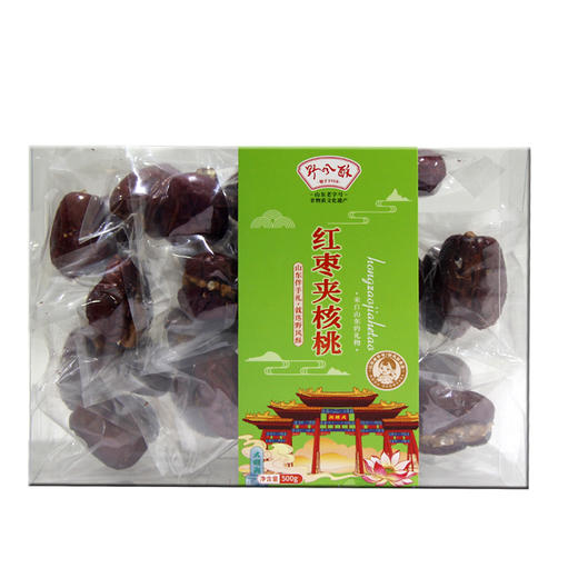 野风酥500克红枣夹核桃独立包装 商品图1